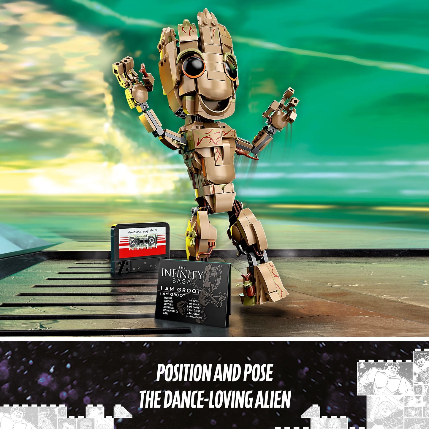 LEGO Ich bin Groot 76217 Superhelden