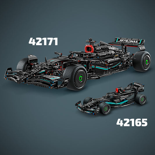 LEGO Technic Combideal Mercedes Formule 1: 42171 & 42165