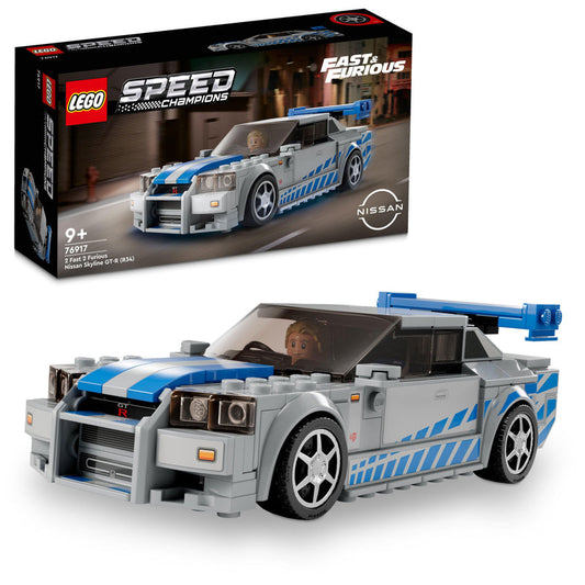 LEGO 2 Fast 2 Furious Nissan Skyline GT-R (R34) 76917 Speedchampions LEGO SPEEDCHAMPIONS @ 2TTOYS LEGO €. 21.48