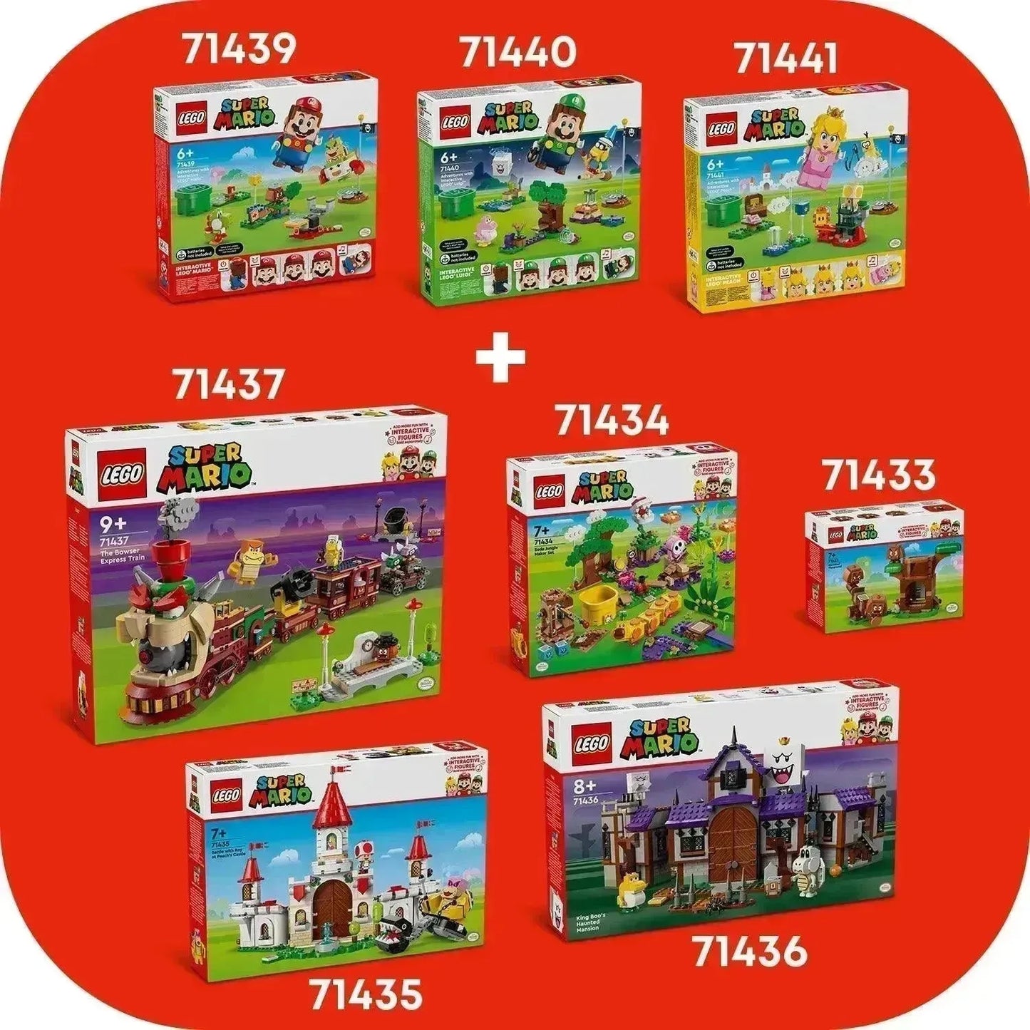 LEGO-Abenteuer mit dem interaktiven LEGO® Peach™ 71441 SuperMario