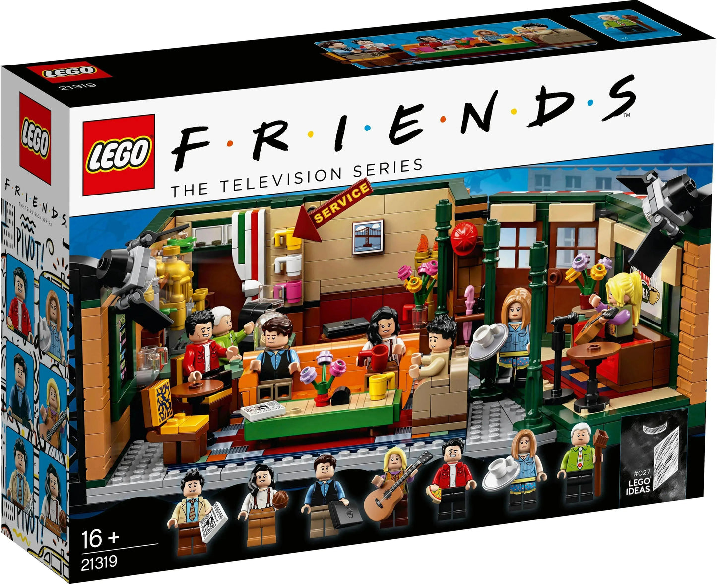 LEGO Friends Central Perk, das Café aus der Friends 21319 Ideas-Reihe