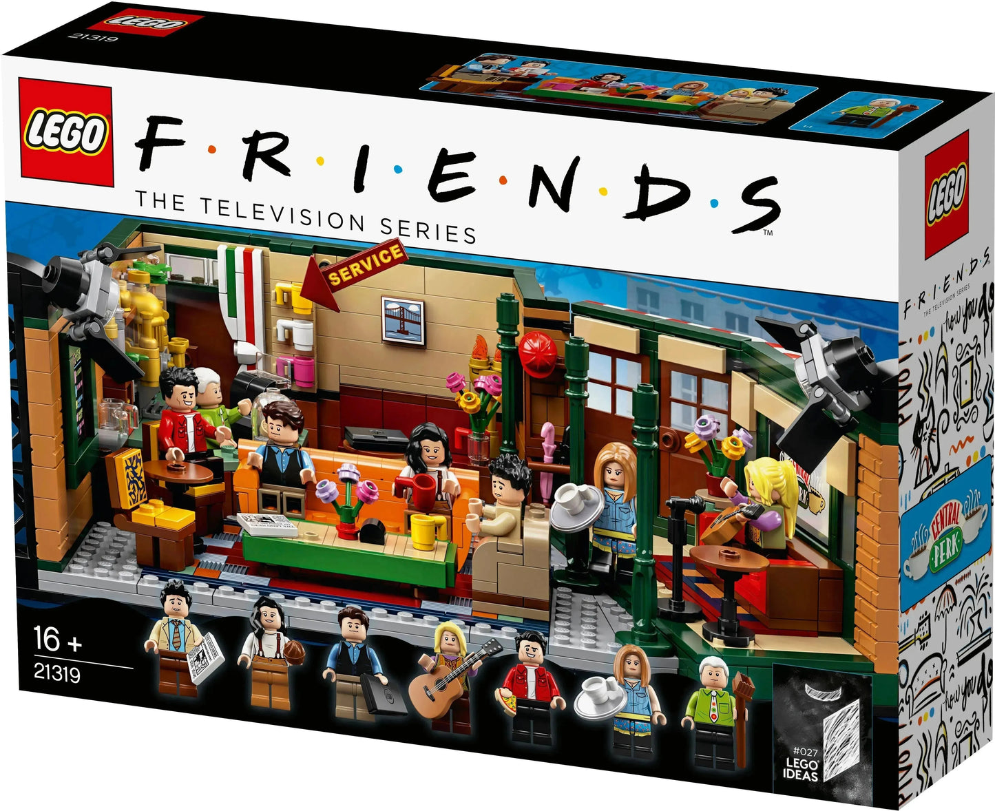 LEGO Friends Central Perk, das Café aus der Friends 21319 Ideas-Reihe