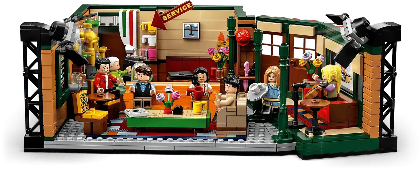 LEGO Friends Central Perk, das Café aus der Friends 21319 Ideas-Reihe