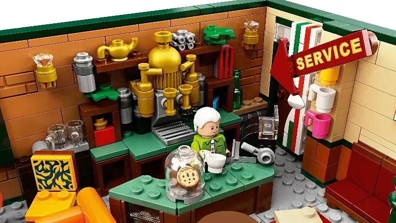 LEGO Friends Central Perk, das Café aus der Friends 21319 Ideas-Reihe
