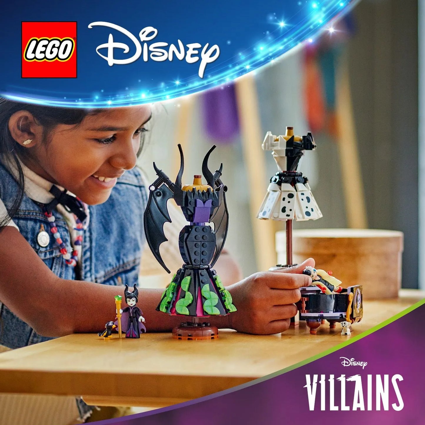 LEGO Die Kleider von Maleficent und Cruella De Ville 43262 Disney