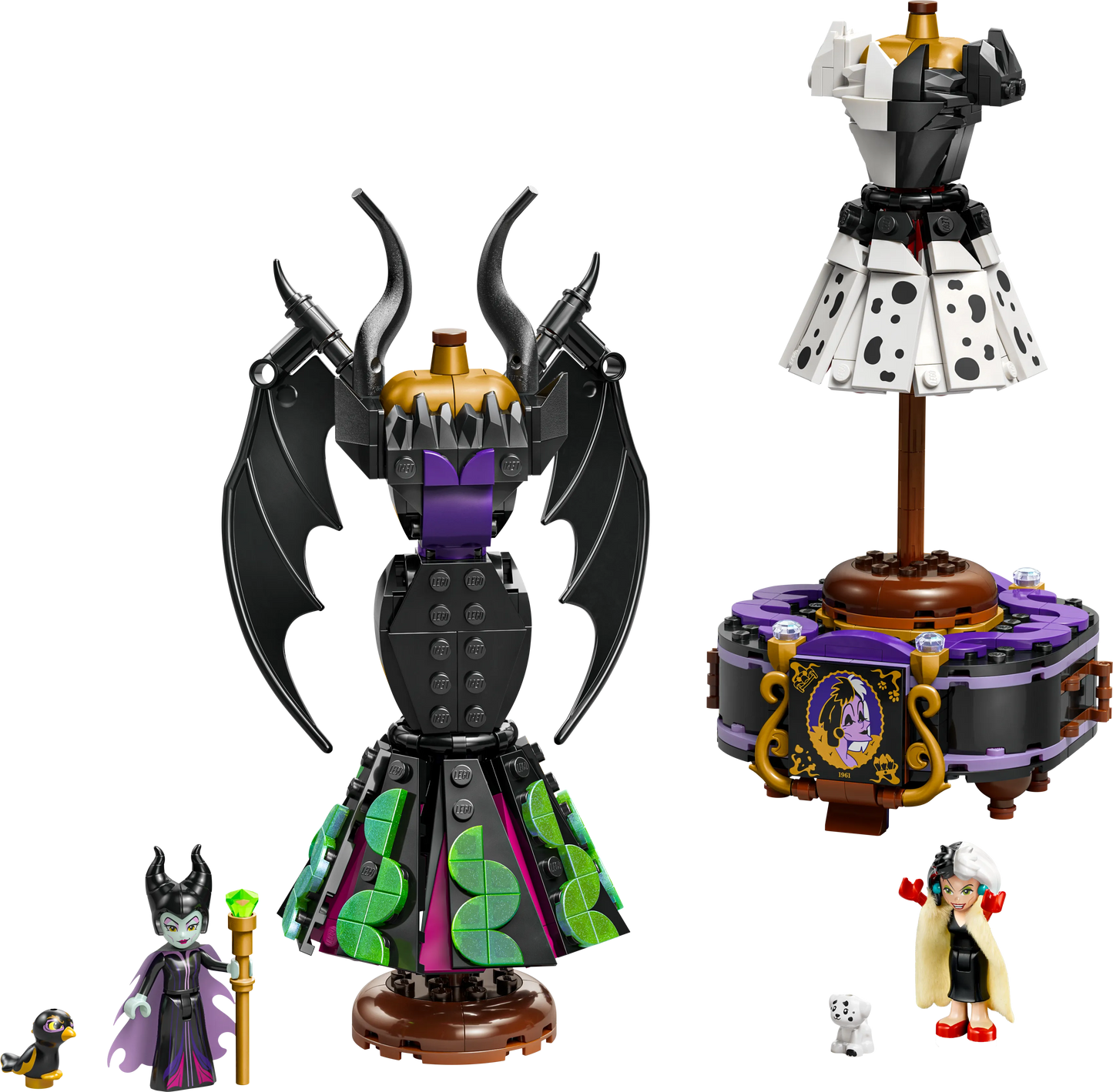 LEGO Die Kleider von Maleficent und Cruella De Ville 43262 Disney