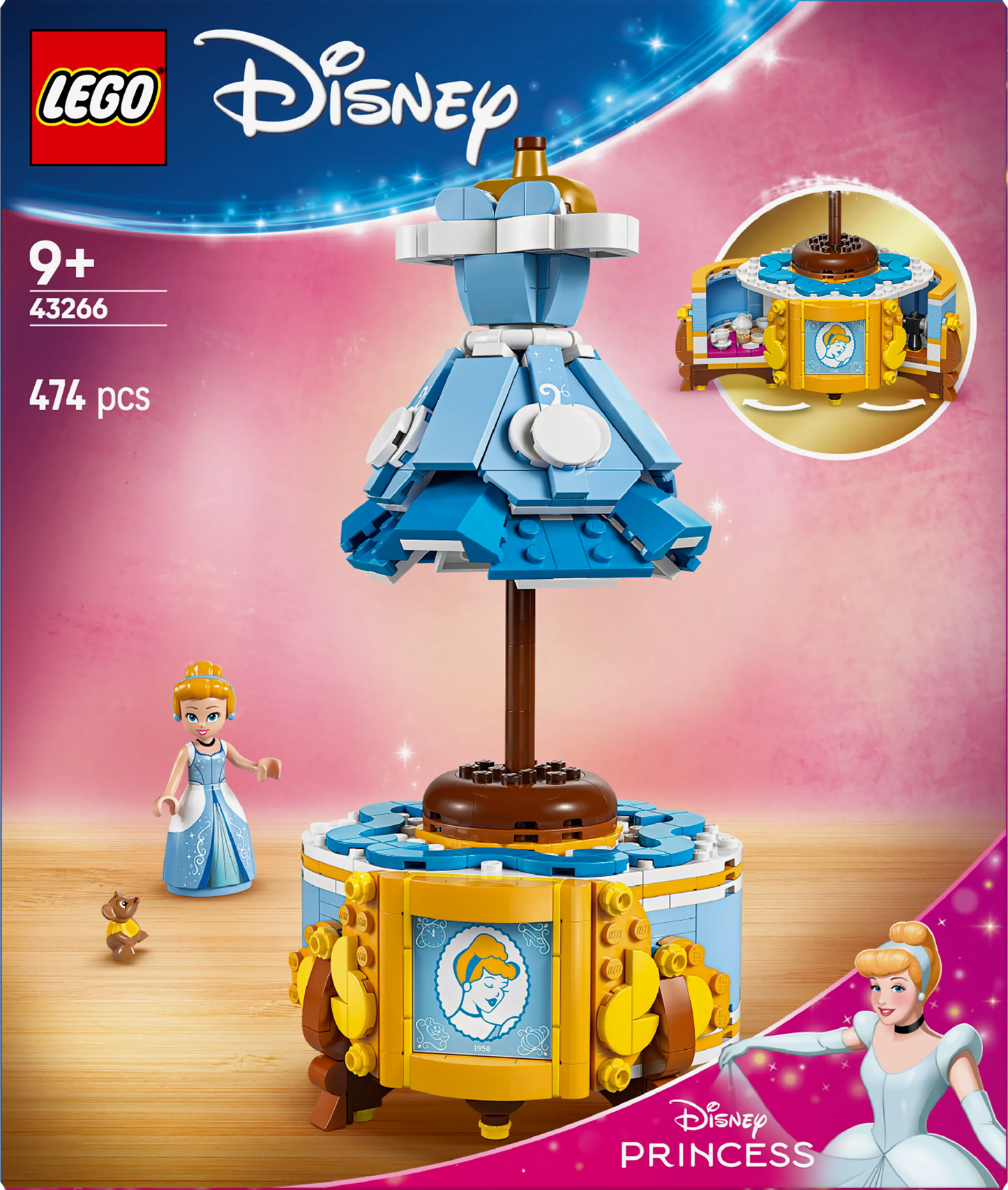 LEGO Cinderellas Kleid 43266 Disney