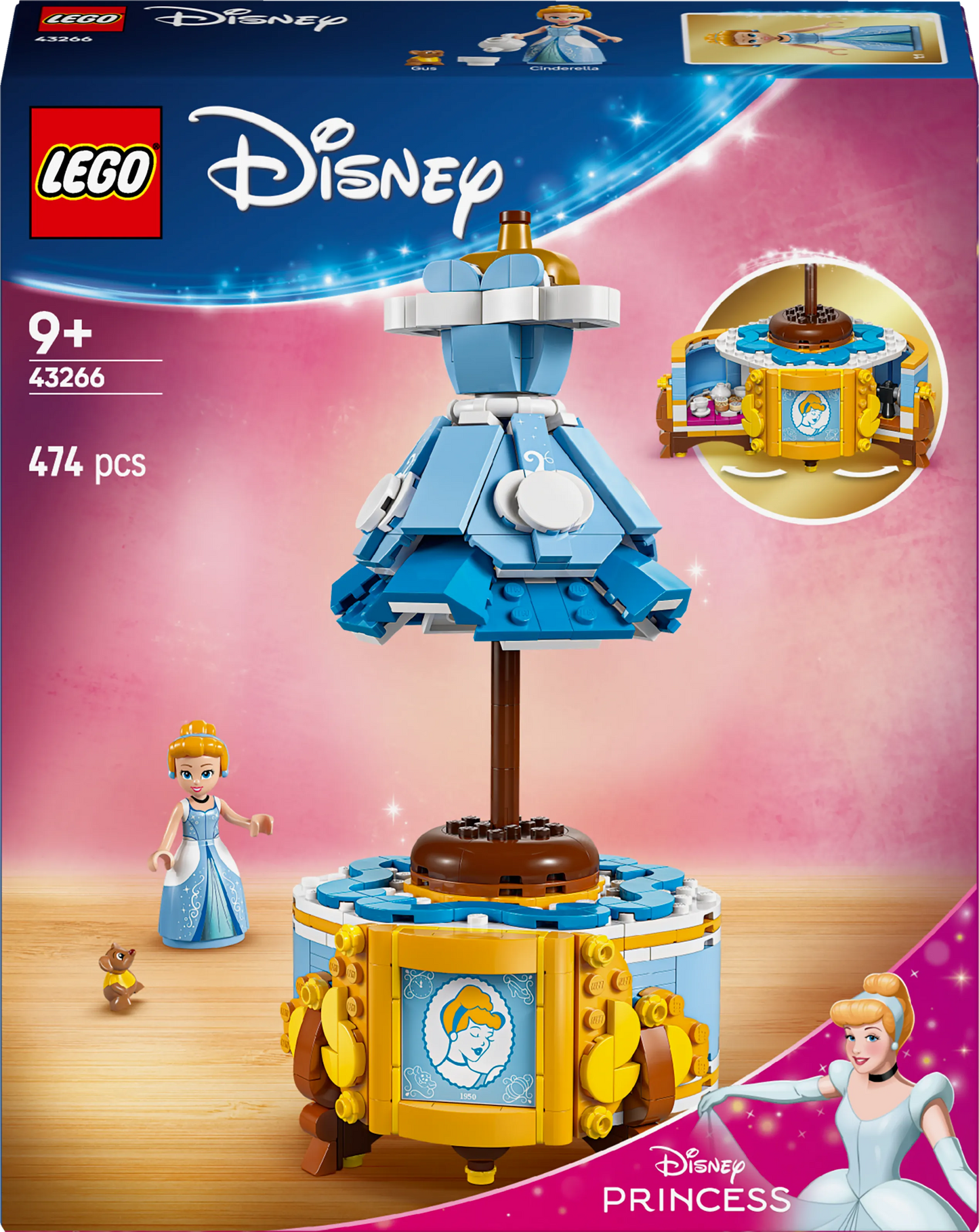 LEGO Cinderellas Kleid 43266 Disney