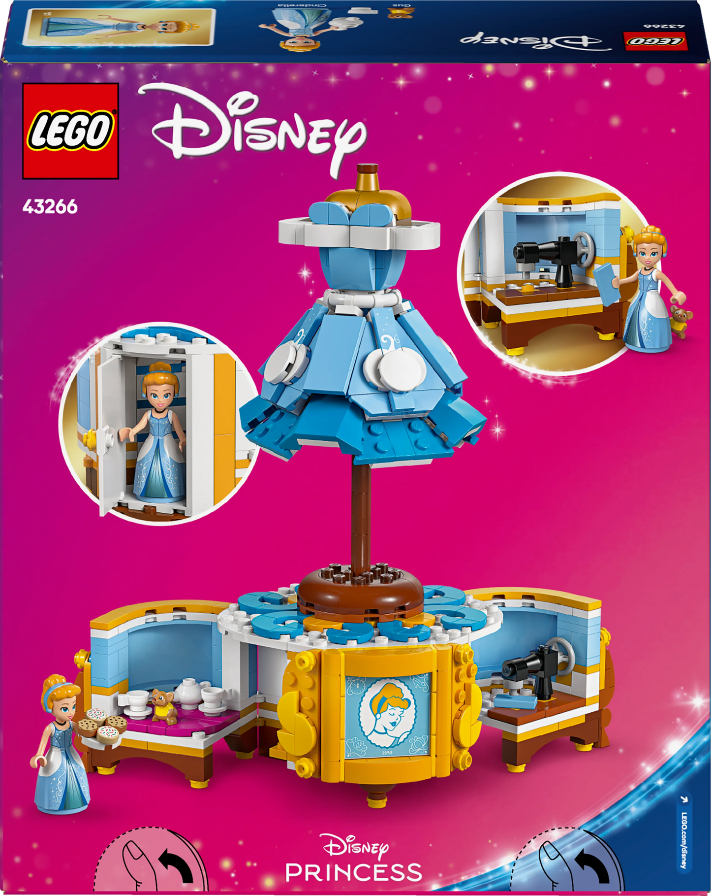 LEGO Cinderellas Kleid 43266 Disney