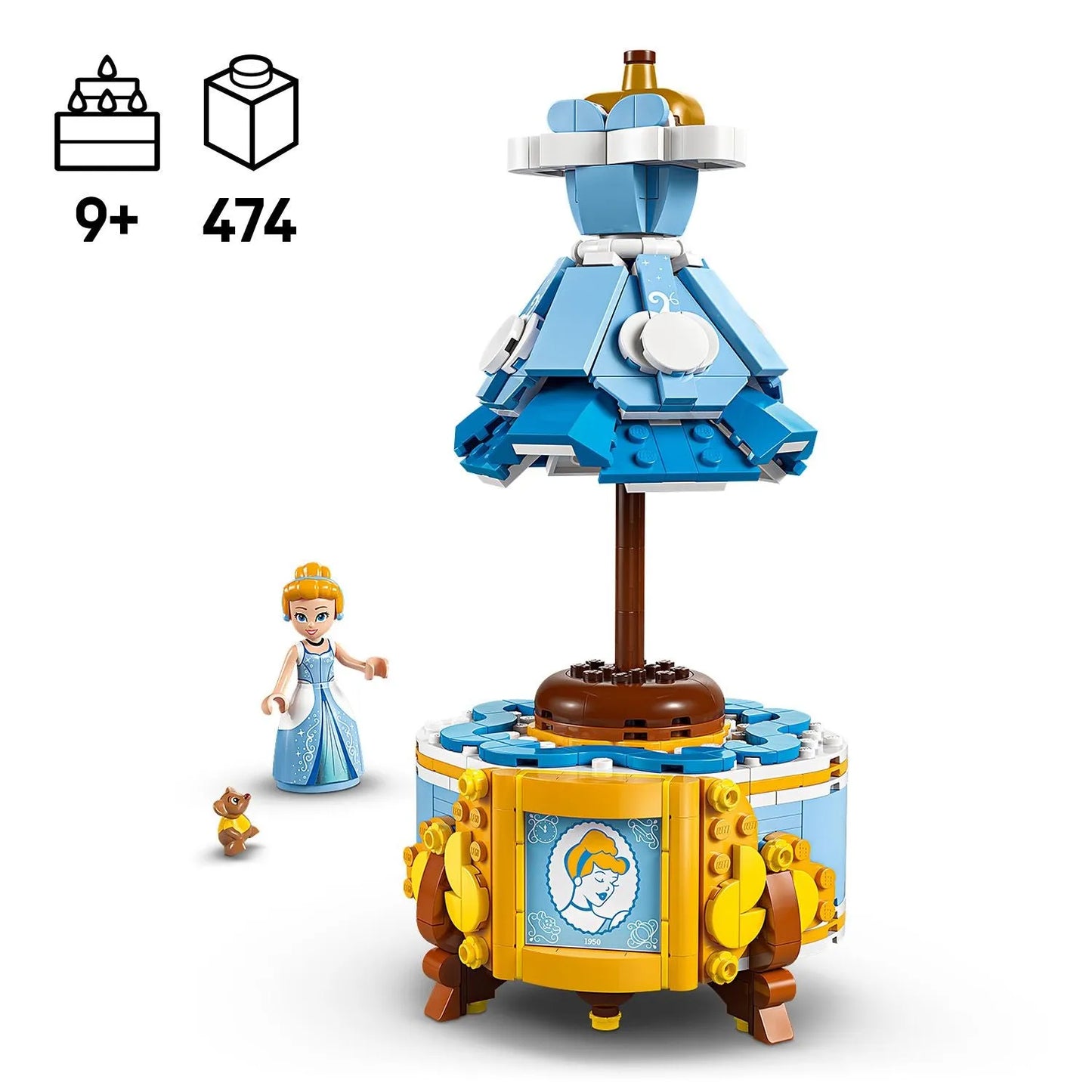 LEGO Cinderellas Kleid 43266 Disney