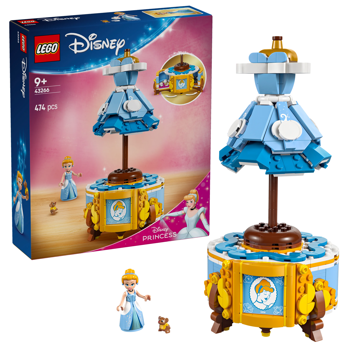 LEGO Cinderellas Kleid 43266 Disney