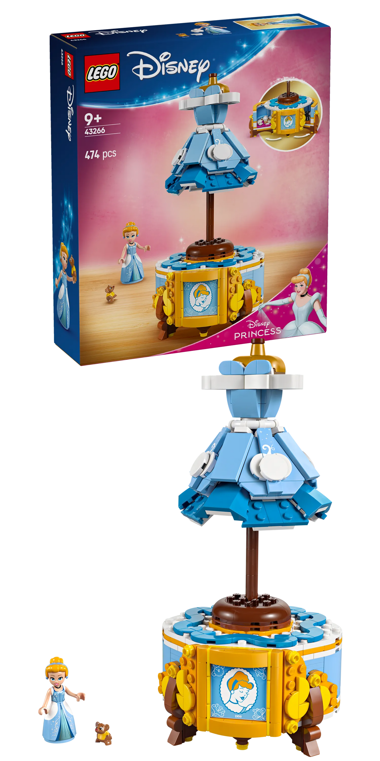 LEGO Cinderellas Kleid 43266 Disney
