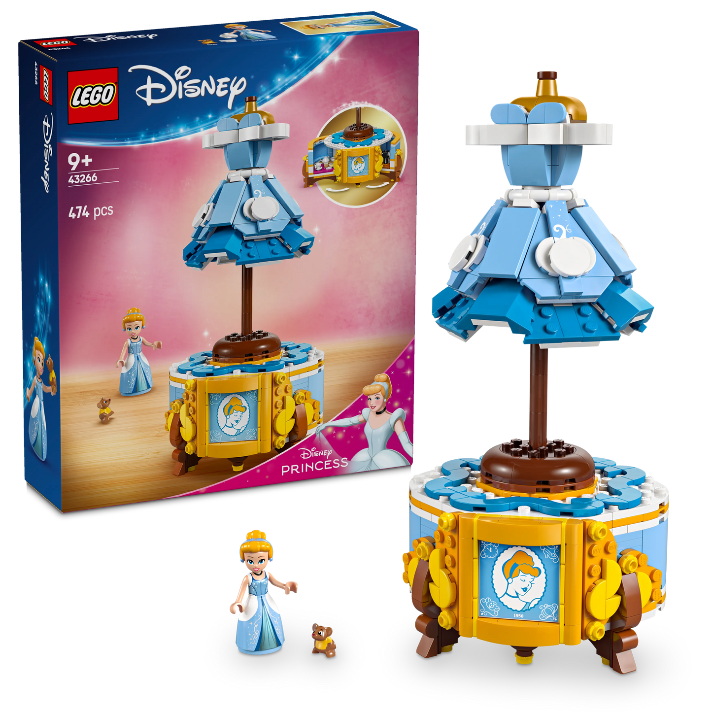 LEGO Cinderellas Kleid 43266 Disney