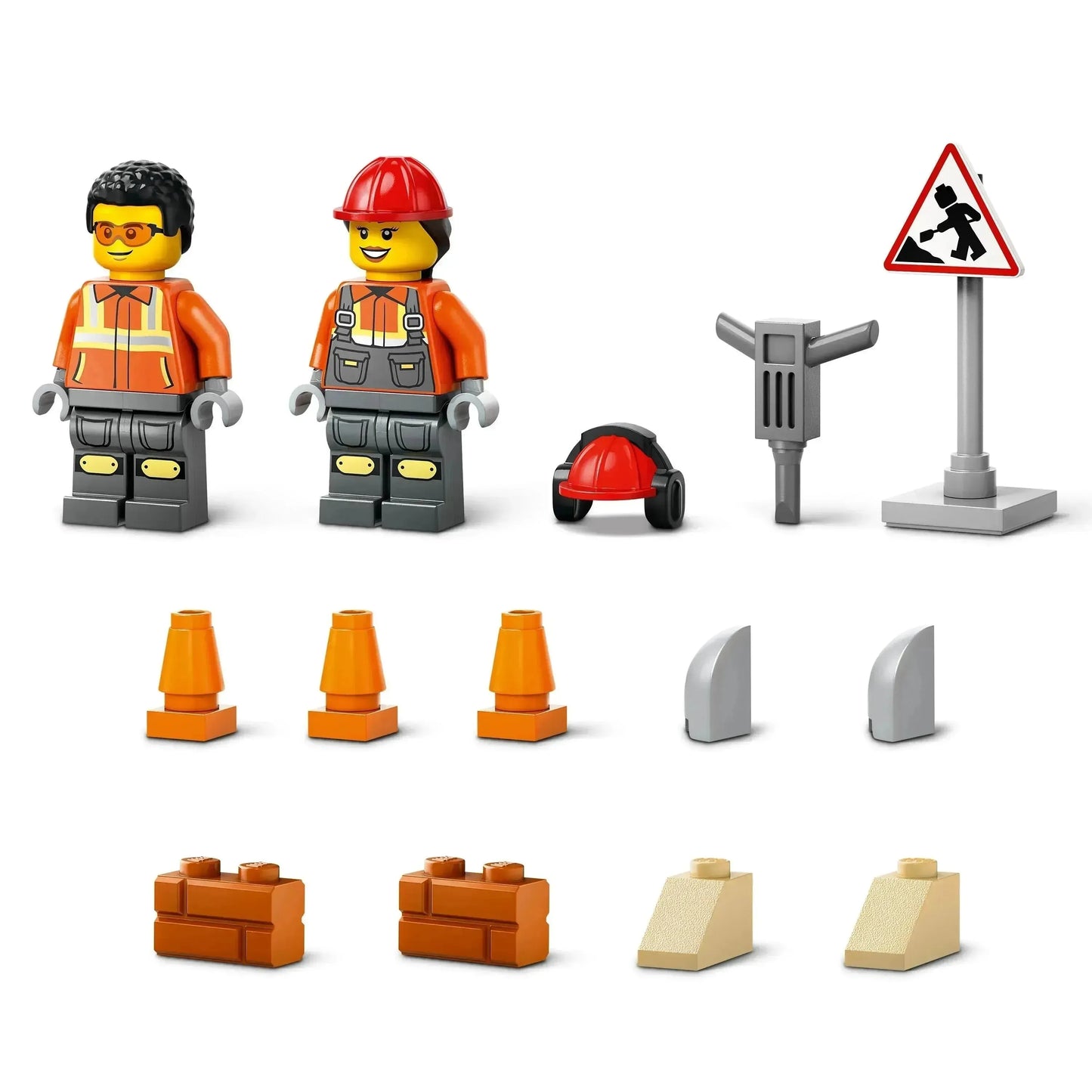 LEGO Gelber Radladerbagger 60450 City