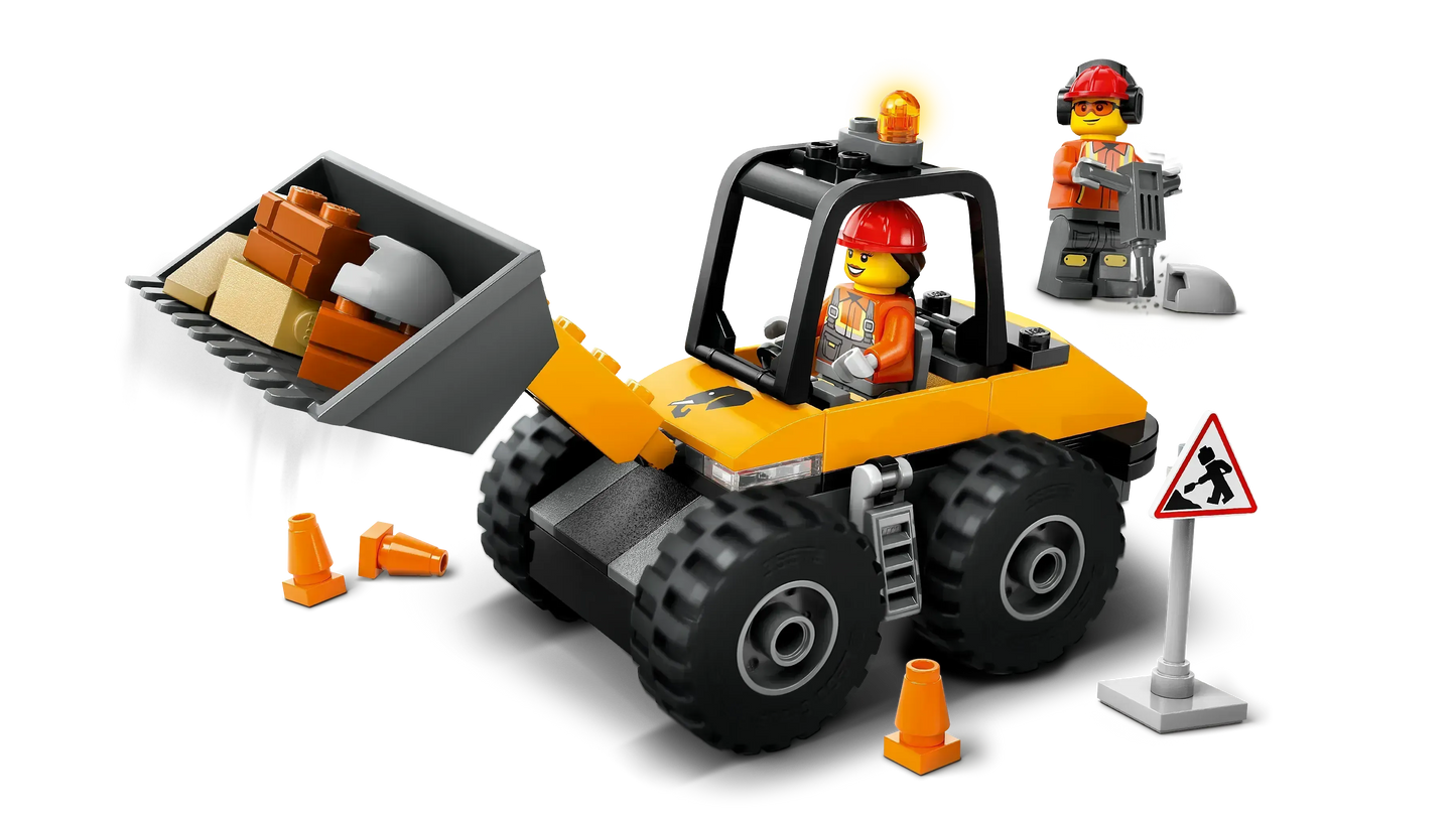 LEGO Gelber Radladerbagger 60450 City