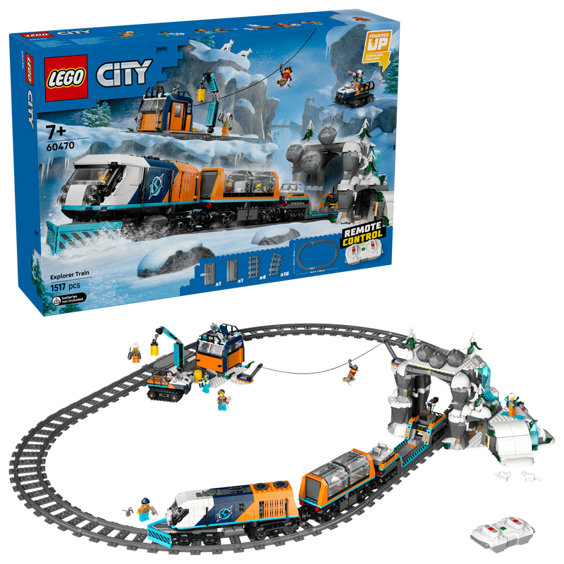 LEGO Arctic Explorer Polar Express Trein 60470 City (Pre-Order: juni)