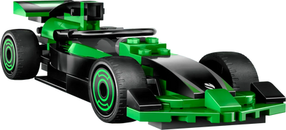 LEGO F1 Startlinie mit VCARB- und Sauber-Formel-1-Autos 60474 City