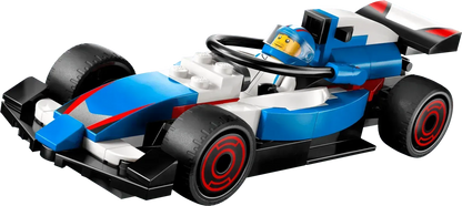 LEGO F1 Startlinie mit VCARB- und Sauber-Formel-1-Autos 60474 City