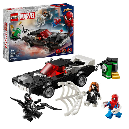 LEGO Spider Man Mecha vs Venoms Oldtimer 76309 Superhelden