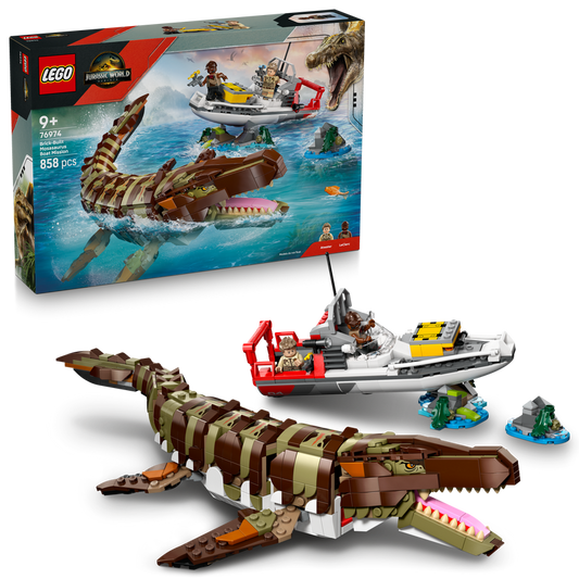 LEGO Bouwbare Mosasaurus bootmissie 76974 Jurassic World (Pre-Order: juni)