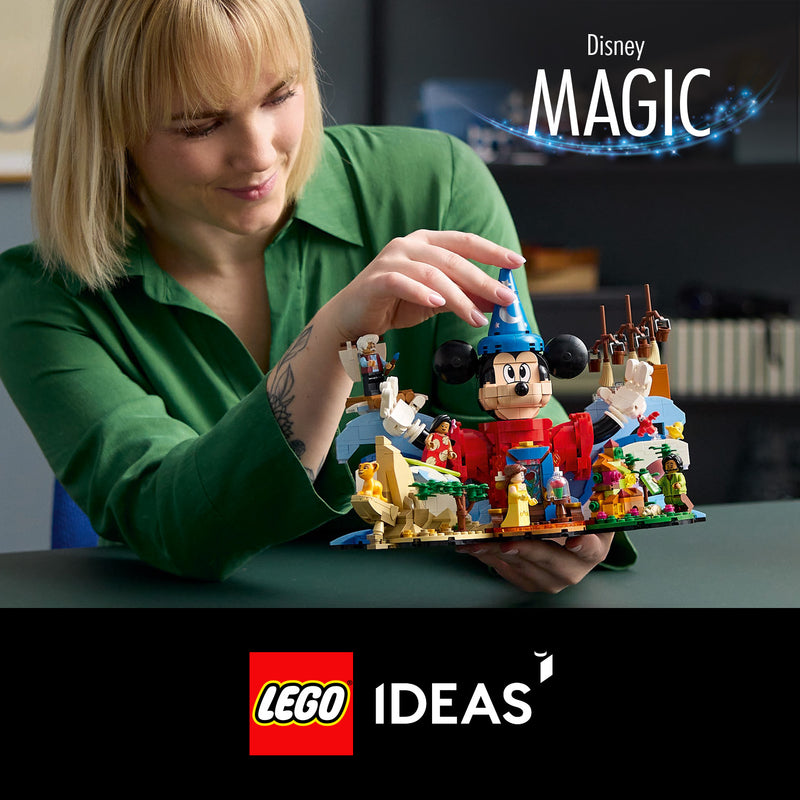 LEGO Disney 100 Celebration: Een magisch bouwavontuur 21352 Ideas (Pre-Order: oktober)