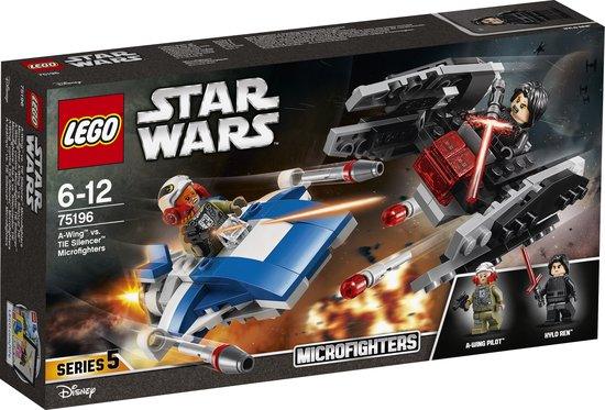 LEGO A-Wing vs. TIE Silencer Microfighters 75196 Star Wars - MicroFighters LEGO STARWARS @ 2TTOYS LEGO €. 16.49