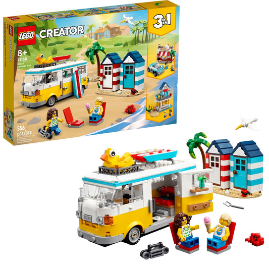 LEGO Strandkampeerbus 31138 Creator LEGO CREATOR @ 2TTOYS LEGO €. 41.99