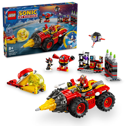 LEGO Super Sonic vs. Egg Drillster 76999 Sonic (Pre-Order: verwacht augustus) LEGO Sonic @ 2TTOYS LEGO €. 67.99