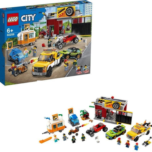 LEGO Tuning Werkplaats 60258 City Voertuigen LEGO CITY GEWELDIGE VOERTUIGEN @ 2TTOYS LEGO €. 94.99