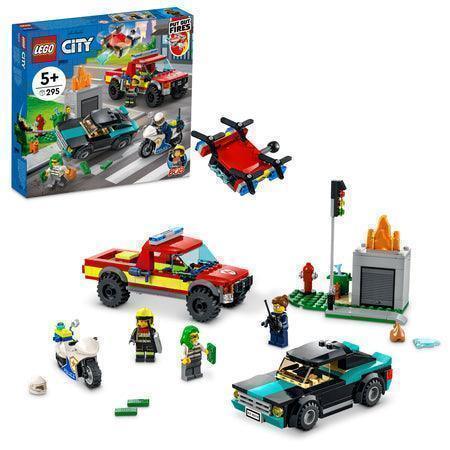 LEGO Brandweer & Politie achtervolging 60319 City LEGO CITY BRANDWEER @ 2TTOYS LEGO €. 25.48