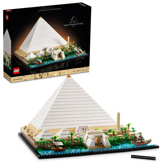 LEGO Piramide van Gizeh 21058 Architecture (USED) LEGO ARCHITECTURE @ 2TTOYS LEGO €. 84.99