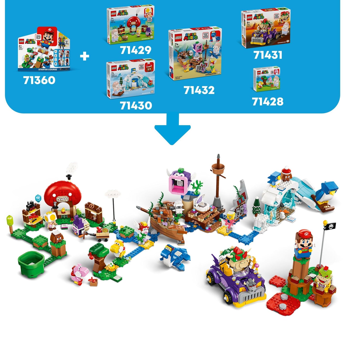 LEGO Uitbreidingsset: Yoshi's eigenaardige woud 71428 SuperMario LEGO Super Mario @ 2TTOYS LEGO €. 8.49