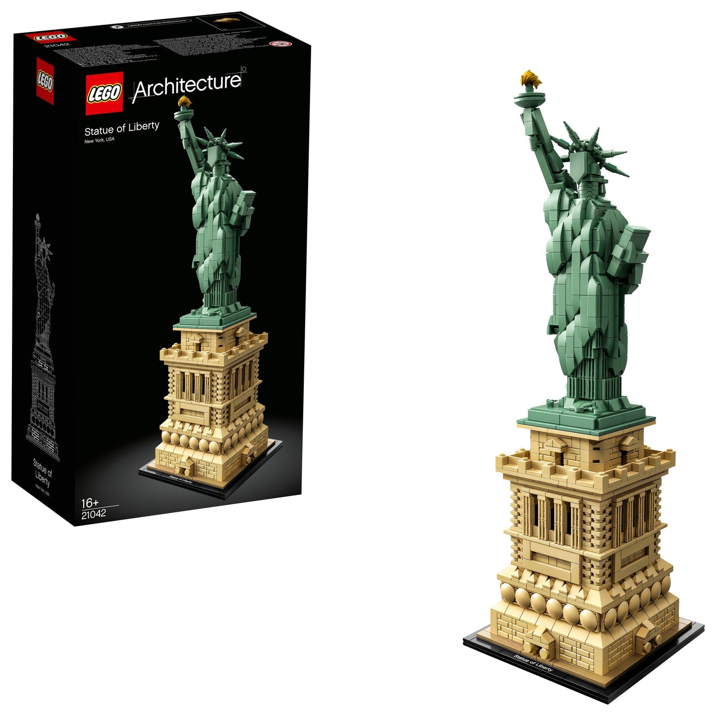 LEGO Vrijheidsbeeld 21042 Architecture (USED) LEGO ARCHITECTURE @ 2TTOYS LEGO €. 69.99