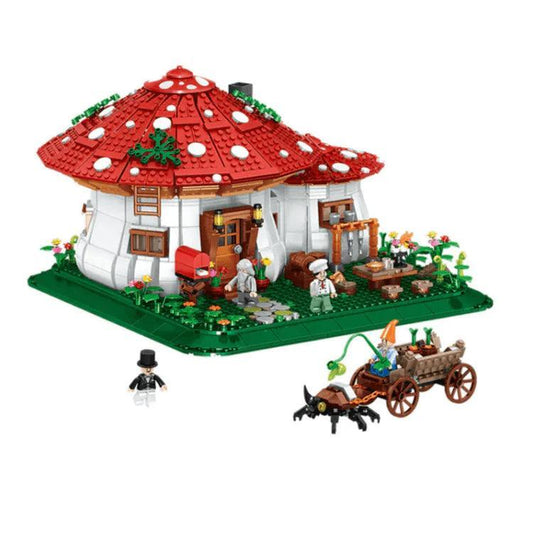 Mushroom house / Paddestoel huisje 2232 delig BLOCKZONE @ 2TTOYS BLOCKZONE €. 142.49